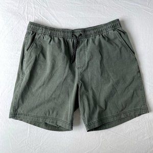 Bearbottom Volley Short 7" Green Large